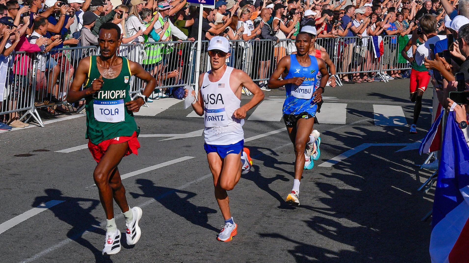 Cache Valley native Conner Mantz finishes 8th in Olympic marathon